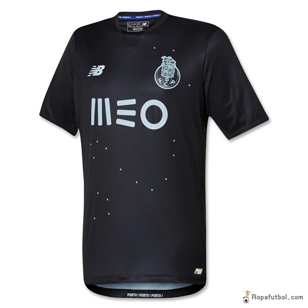 Tailandia Camiseta FC Oporto Replica Segunda Ropa 2016/17 Negro